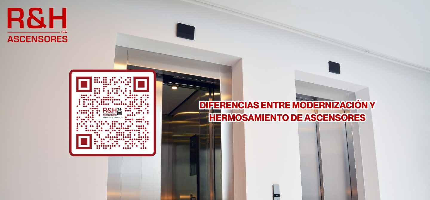 Diferencias entre modernización y hermosamiento de ascensores