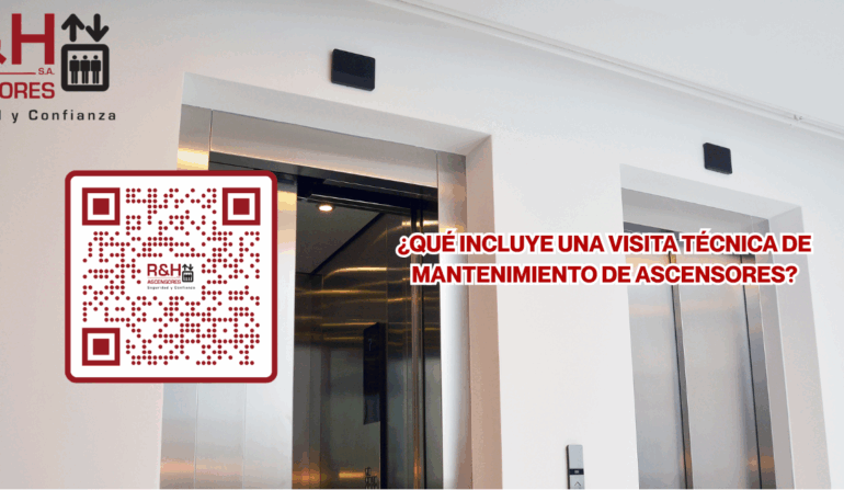 ¿Qué incluye una visita técnica de mantenimiento de ascensores?