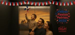 Elevando el Espíritu de Chile: ¡Felices Fiestas Patrias 2025 les desea R&H Ascensores!